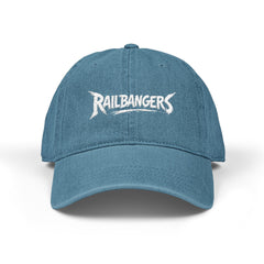 Rail Bangers Rage More Embroidered Denim Hat