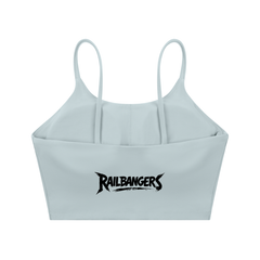 Hold The Rail Spaghetti Strap Yoga Sports Bra