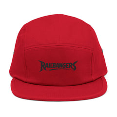 Rail Bangers Rage More Embroidered 5-Panel Skate Hat