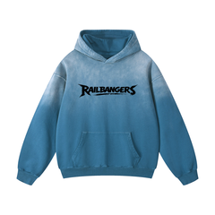 Hold The Rail Heavyweight Sunfade Oversized Hoodie