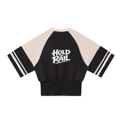 Women's Color Block Ruched T-Shirt back view