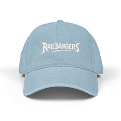 Rail Bangers Rage More Embroidered Denim Hat