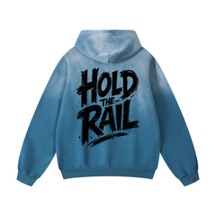 Hold The Rail Heavyweight Sunfade Oversized Hoodie