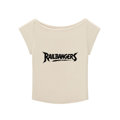 Hold The Rail Essential Wide Neck Baby T-shirt