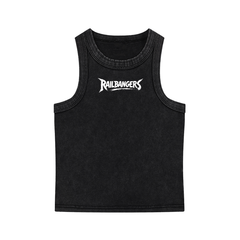 Hold The Rail Women Snow Washed Tank Top