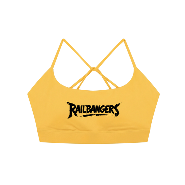 Strappy Criss Cross Yoga Sports Bra