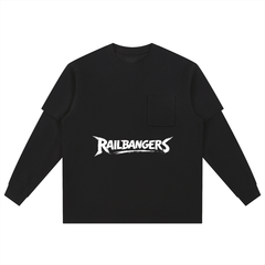 Rage More Layered Long Sleeve Oversized Tee