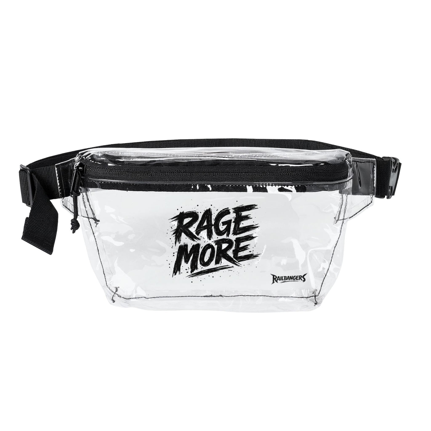 Rage More Clear Fanny Pack – Transparent Festival Waist Bag