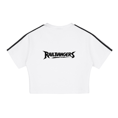 Taped Cooling Performance Crop Top back view