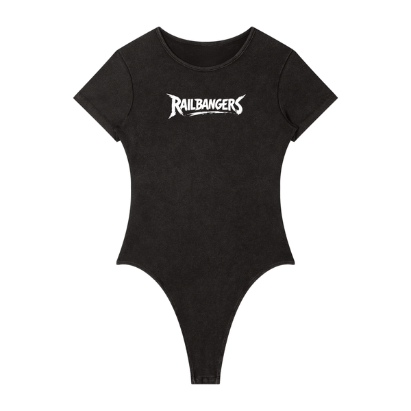 Women's Mineral Wash Crewneck Bodysuit