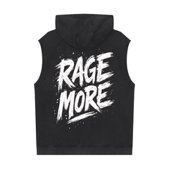Rage More Snow Washed Sleeveless Hoodie