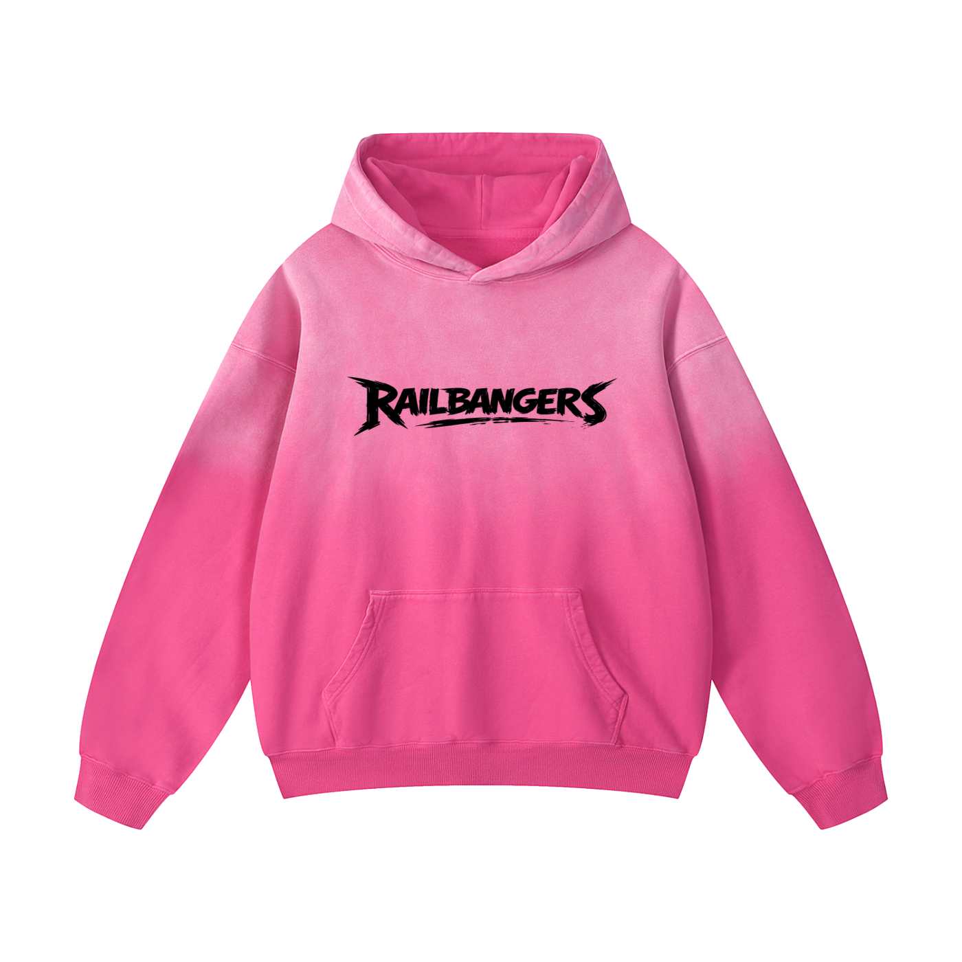 Hold The Rail Heavyweight Sunfade Oversized Hoodie