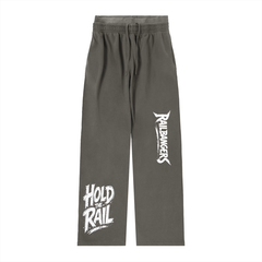 Hold The Rail Women Vintage Washed Waist Pants