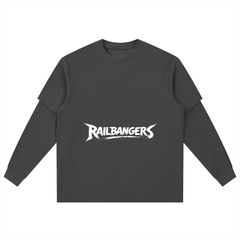 Rage More Layered Long Sleeve Oversized Tee