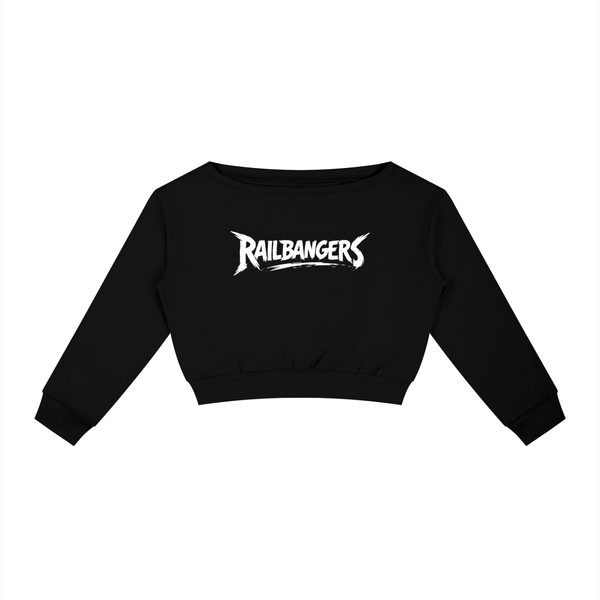 Women's Off-Shoulder Sweatshirt