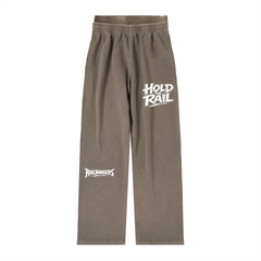 Hold The Rail Women Vintage Washed Waist Pants