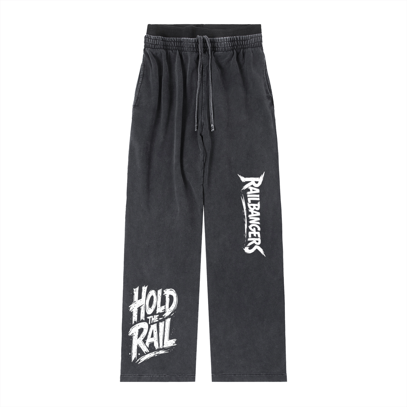 Hold The Rail Women Vintage Washed Waist Pants