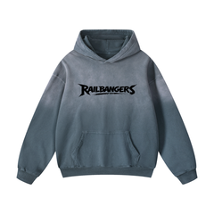 Hold The Rail Heavyweight Sunfade Oversized Hoodie