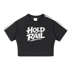 Taped Cooling Performance Crop Top